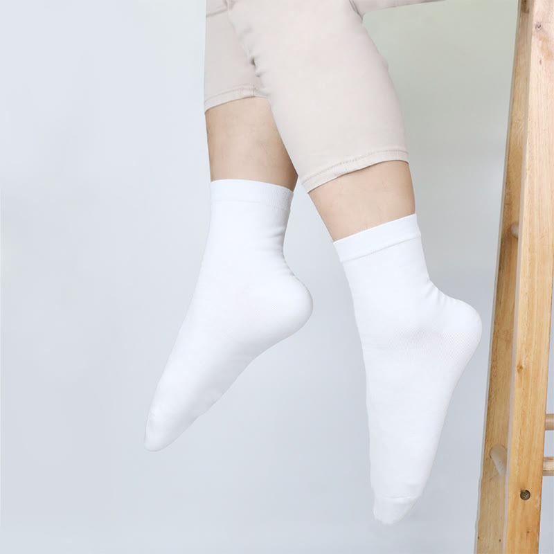 Cotton Thick Quarter Socks(3 Pairs) - image 2
