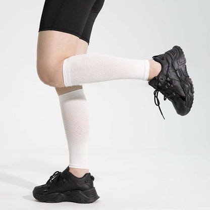 Ice Silk Footless Cool Compression Sleeve Socks Unisex - image 10
