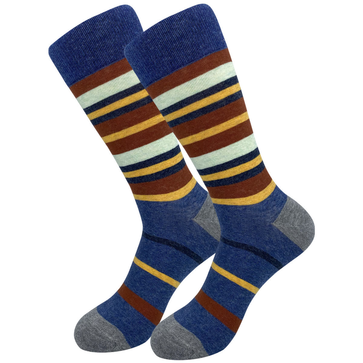 Fashion Plaid Crew Socks(5 Pairs) - image 3