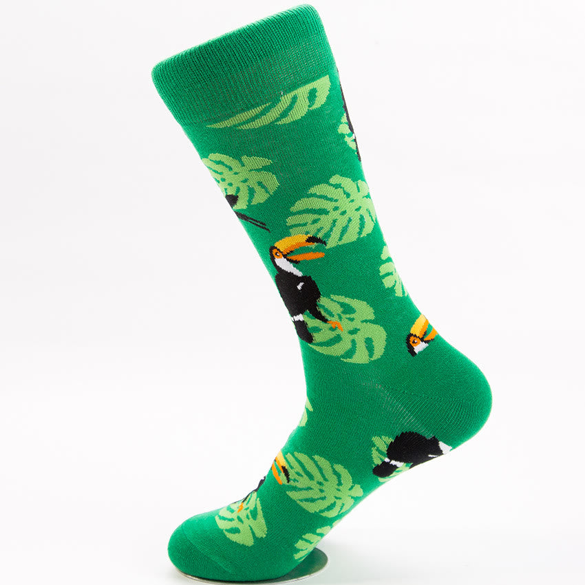 Cute Panda Crew Socks(5 Pairs) - image 3