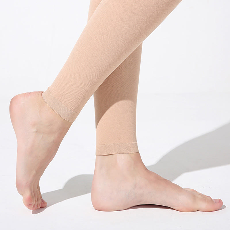 Solid Compression Sleeve Socks Knee Thigh - image 6