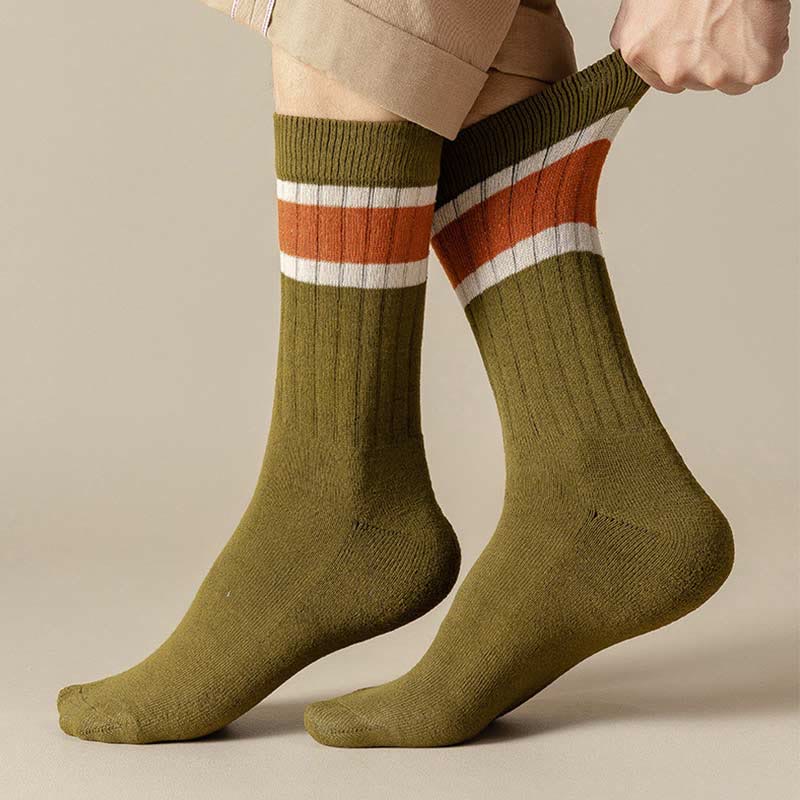 Plus Size Warm Breathable Quarter Socks(8 Pairs) - image 3