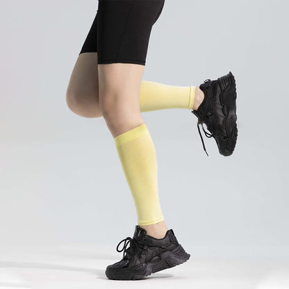 Ice Silk Footless Cool Compression Sleeve Socks Unisex - image 5