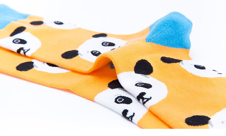 Cute Panda Crew Socks(5 Pairs) - image 10
