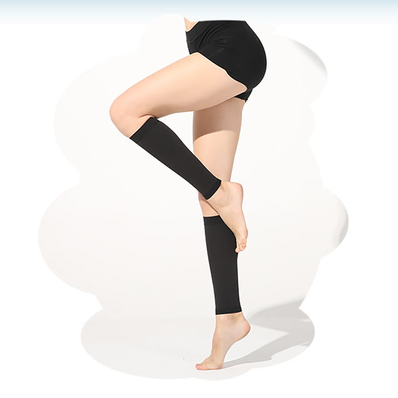 Unisex Relief Calf Pain Compression Sleeve Socks - image 5