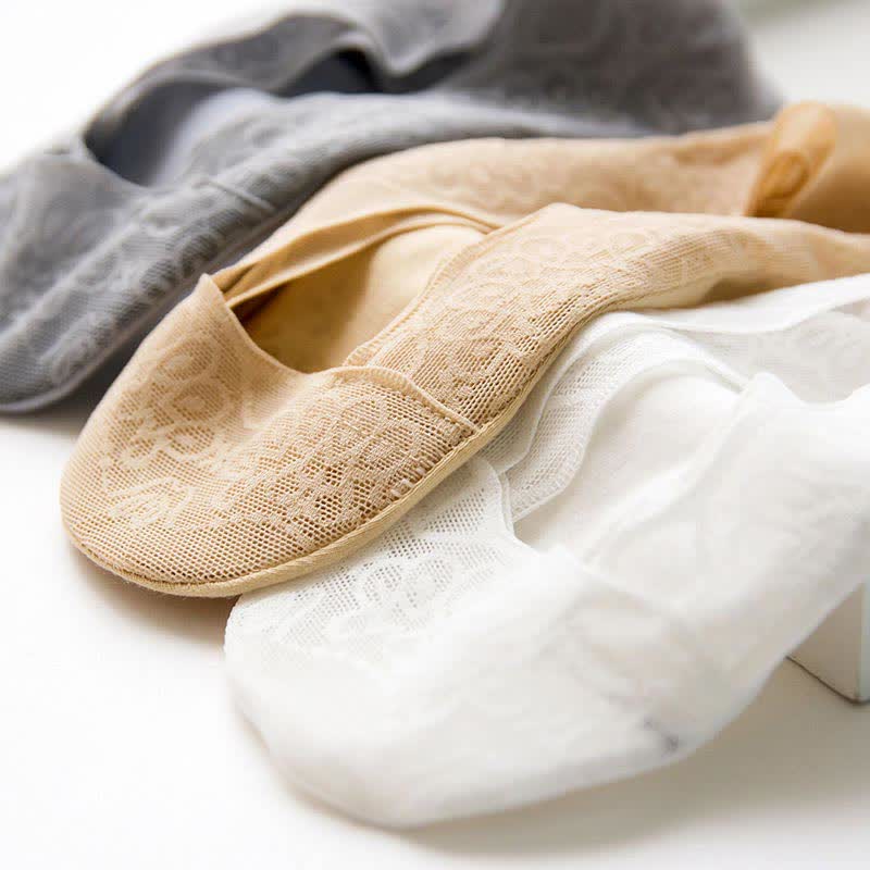 Lace No Show Socks(5 Pairs) - image 9