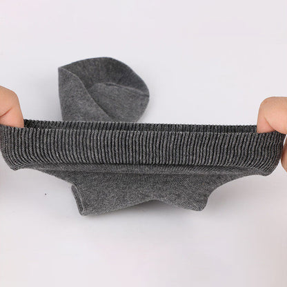 Solid Soft Quarter Socks(5 Pairs) - image 1