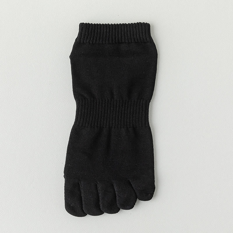Five Toes Alignment Socks(5 Pairs) - Black - EU39-46(US5-12) - image 21