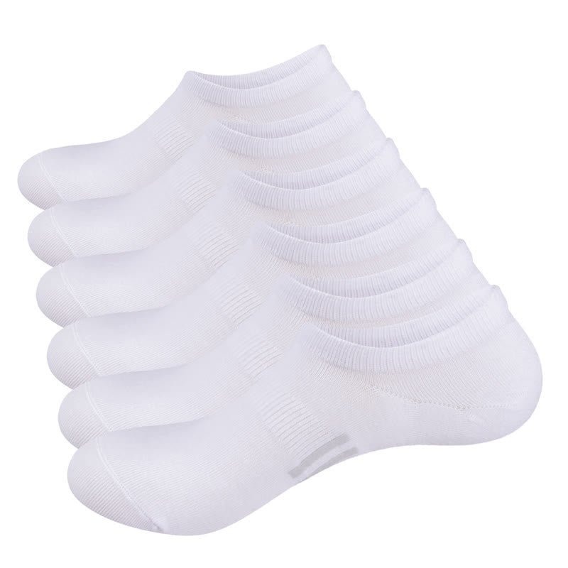 Anti-sweat Sport Ankle Socks(3 Pairs) - White - EU45-47(US11-13) - image 0