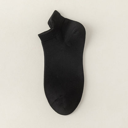 Lift Ears Ankle Socks(5 Pairs) - Black - EU39-46(US5-12) - image 17