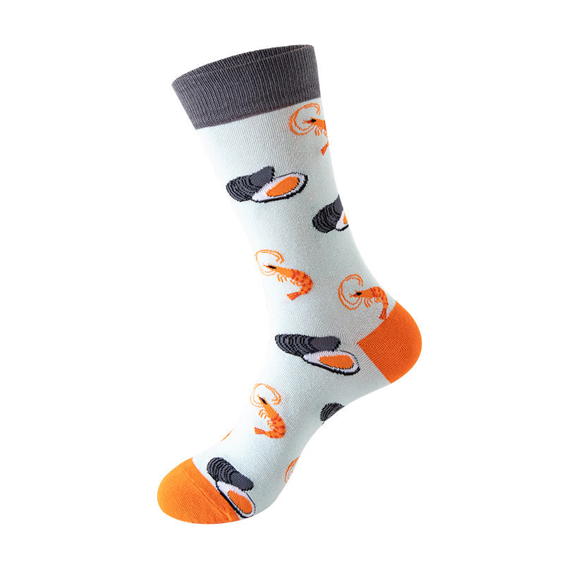 Sea Creatures Crew Socks(5 Pairs) - image 3