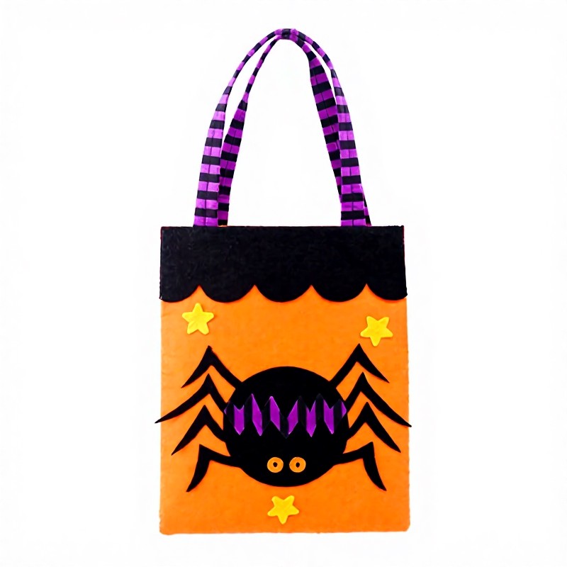 Halloween Trick or Treat Bag - Spider - One Size - image 2