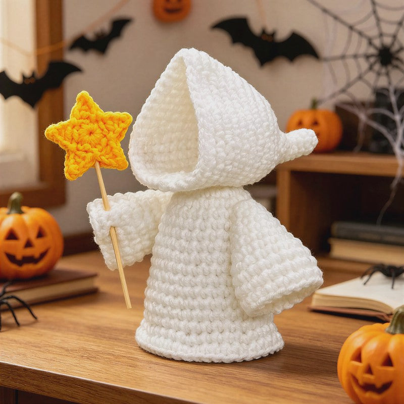 Halloween Grim Reaper Crochet Doll - D - One Size - image 3