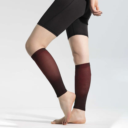 Ice Silk Footless Cool Compression Sleeve Socks Unisex - image 12