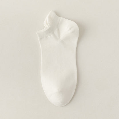Lift Ears Ankle Socks(5 Pairs) - White - EU39-46(US5-12) - image 16