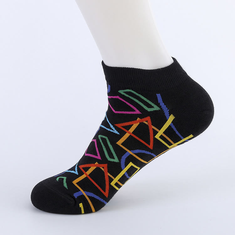 Puzzle Ankle Socks(5 Pairs) - image 2