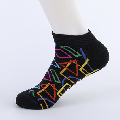 Puzzle Ankle Socks(5 Pairs) - image 2