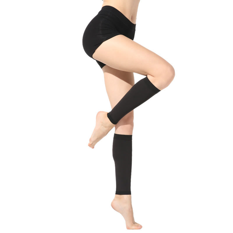 Unisex Relief Calf Pain Compression Sleeve Socks - image 3