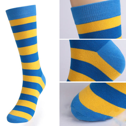 Pattern Funny Casual Crew Socks(5 Pairs) - image 1