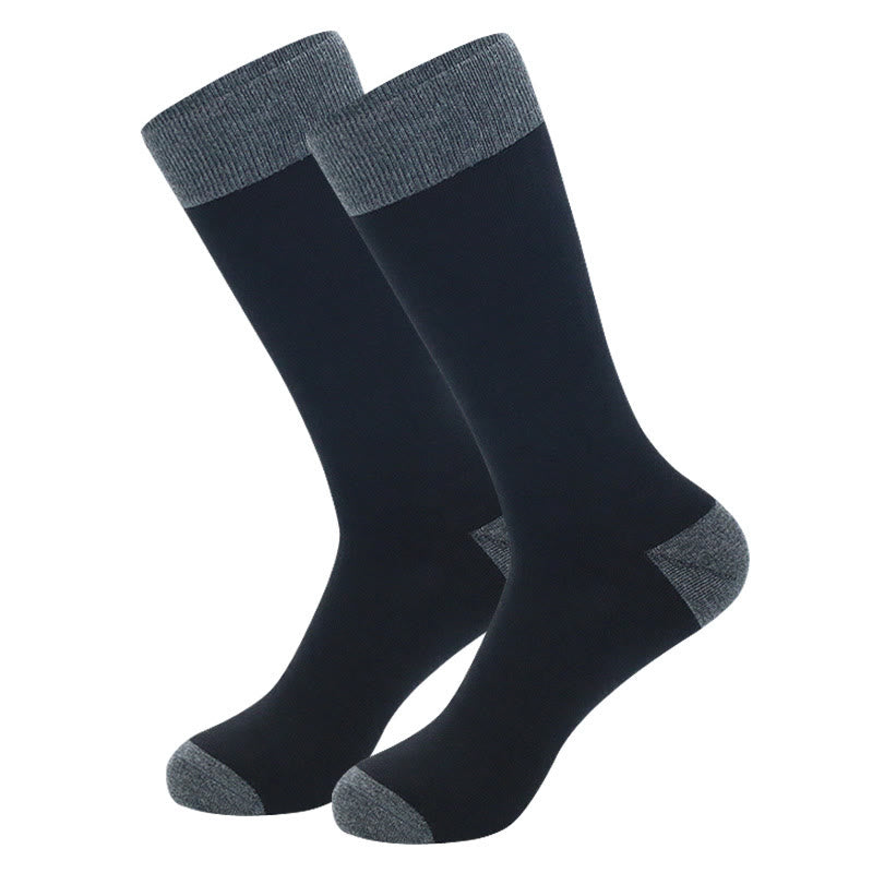 Grey Striped Crew Socks(5 Pairs) - image 4