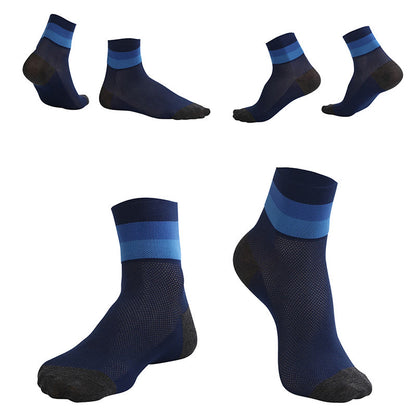 Candy Color Breathable Quarter Socks - image 10