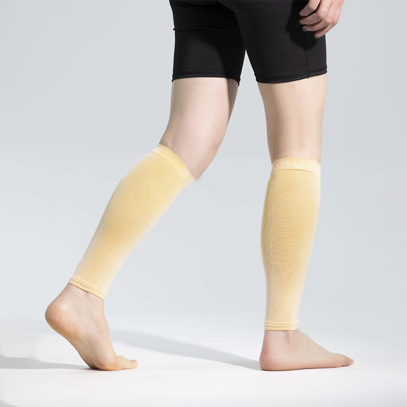 Ice Silk Footless Cool Compression Sleeve Socks Unisex - image 16