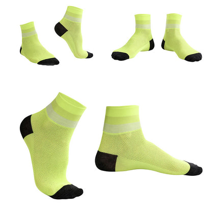 Candy Color Breathable Quarter Socks - image 7