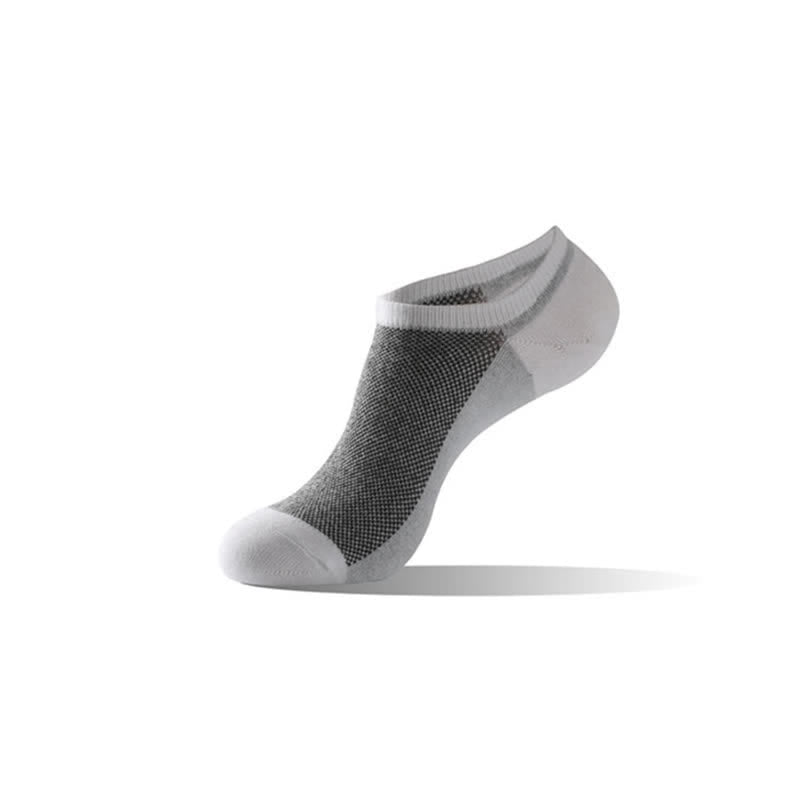 Breathable Ankle Low Cut Socks(6 Pairs) - White - EU43-48(US9-13) - image 3