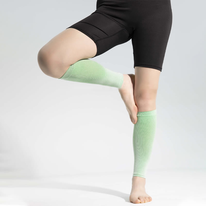 Ice Silk Footless Cool Compression Sleeve Socks Unisex - image 21