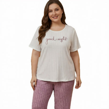 Good Night Ribbed Pajama Set - image 4