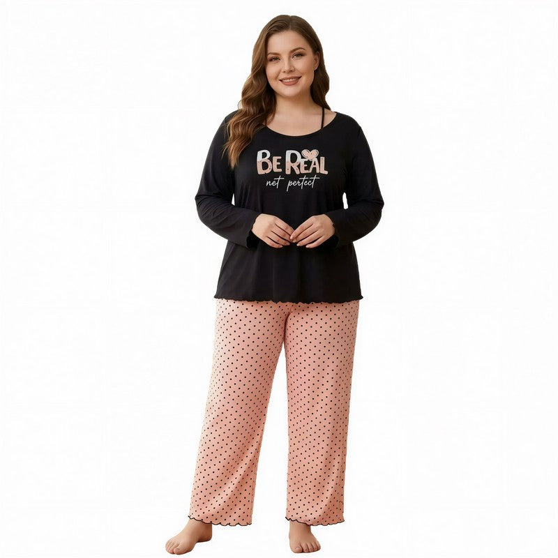 Be Real Polka Dot Pajama Set - image 4