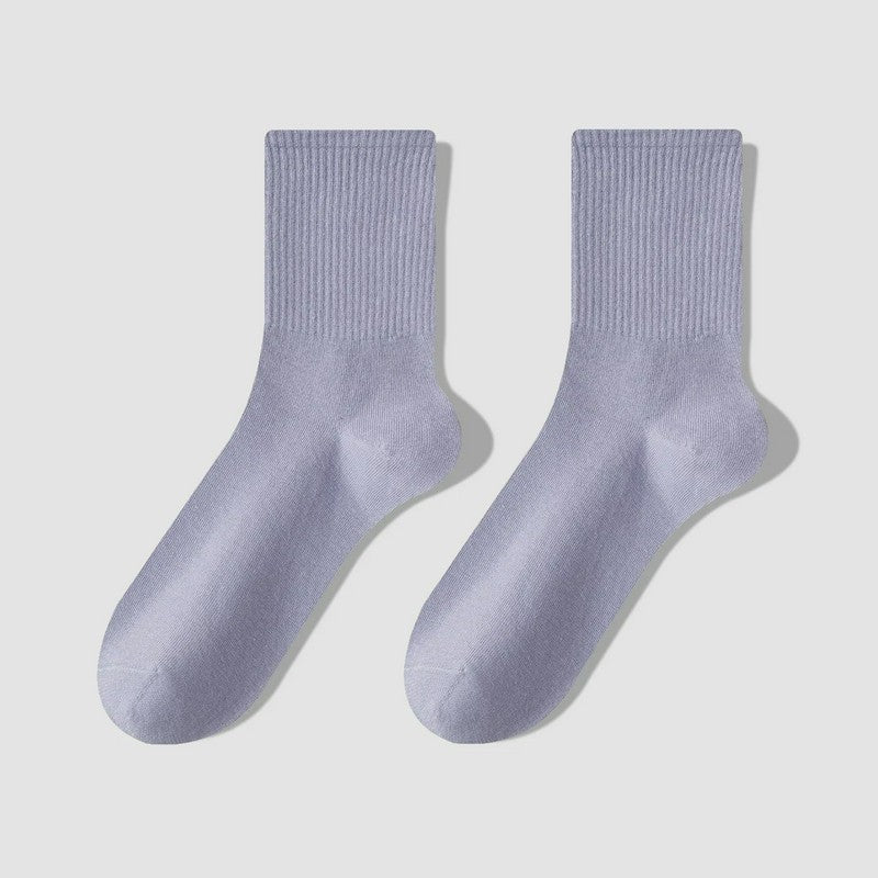 Everyday Cotton Blend Quarter  Socks(7 Pairs) - Purple - EU39-43(US6-9) - image 4