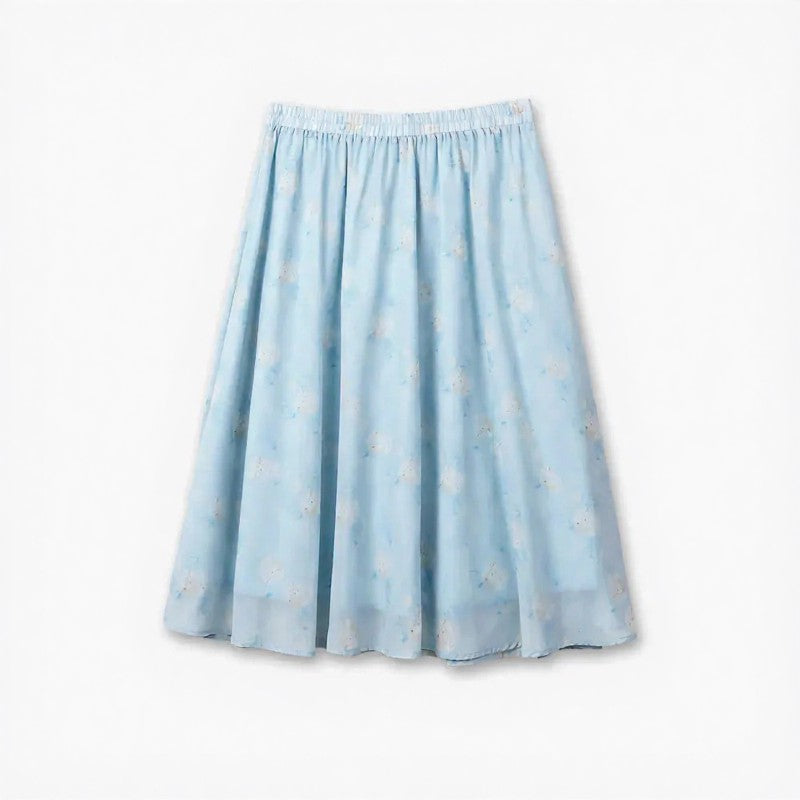 Floral Lace Trim Three Piece Skirt Set - image 3