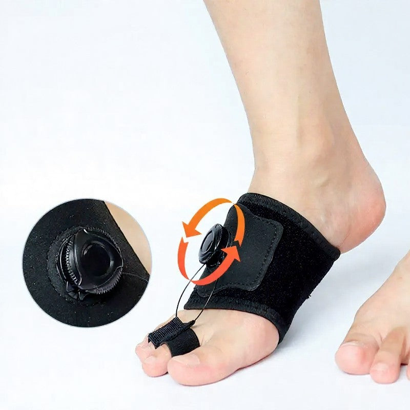 Adjustable Dial Bunion Support Toe Corrector - image 2