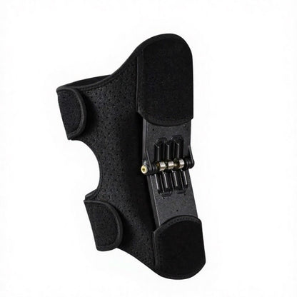 Breathable Carbon Spring Compression Knee Brace - Black - XL - image 6
